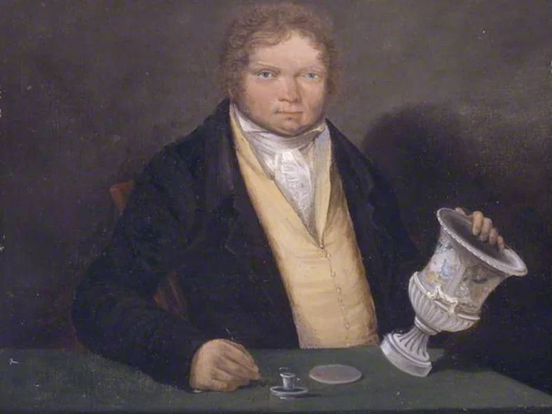 1770-Thomas Pardoe - Autoritratto